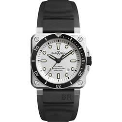 Bell & Ross BR 03-92 Diver White BR0392-D-WH-ST/SRB