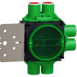 Schneider Electric Multifix Veggboks Enkel 12-27mm 6-Løp Stenderfeste