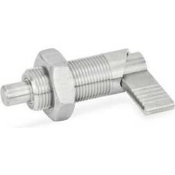 Ganter Norm Ganter Norm 612-10-M16X1,5-AK-NI Edelstahl-Rastriegel