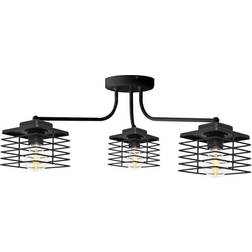 NETLIGHTING Edison Multi Arm Ceiling Flush Light