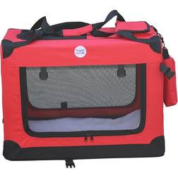 Hugglepets Fabric Crate Foldable Pet Carrier Small