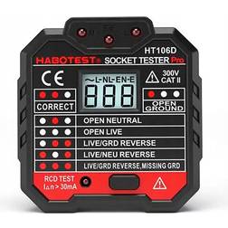 Habotest HT106D Fatningstester m/Digital Display