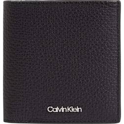 Calvin Klein Minimalism Trifold 6cc W/Münze Reisezubehör-Dreifachgefaltete Brieftasche, Ck