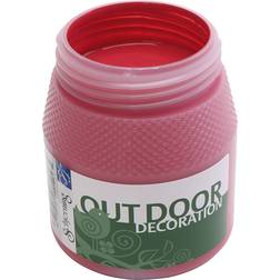 Creativ Company Outdoor Paint Red 250ml 1 Bottle Red