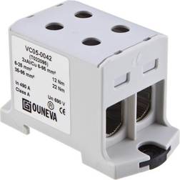 Malmbergs Otl-isoleret universal klemme aluminium/kobber 2*6-95 mm2 Spidstang