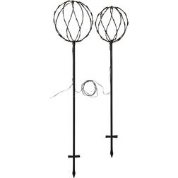 Star Trading Ulkokoristeet Sphere 130 cm Musta