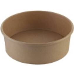 pap brun 1100ml Ø185x65mm Salatskål