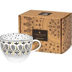 Sara Miller Artisan Noir Mandala Cup
