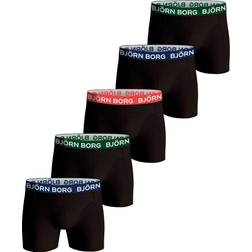 Björn Borg Cotton Stretch Boxer 5-pack - Multicolour