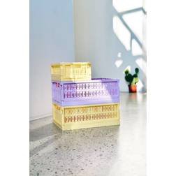Made Crate Crate Foldekasse Midi Lilac Crate Opbevaringsboks
