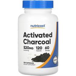 Nutricost Activated Charcoal 520mg 120 st