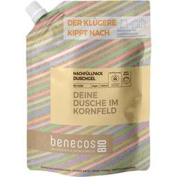 Benecos Nachfüllbeutel Duschgel BIO-Hafer DEINE DUSCHE IM KORNFELD