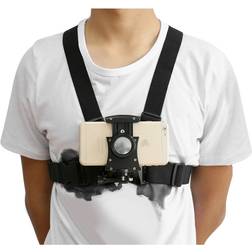 Maclean harness strap phone gopro body holder mount belt sport