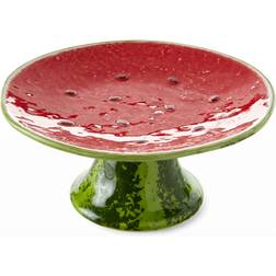 Bordallo Pinheiro Watermelon Cake Plate