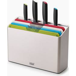 Joseph Joseph Icon Plus Multicolour 8-Piece Knife and Set Chopping Board