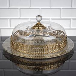 Stand with Dome Holder Cake Plate