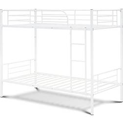 East West Furniture Danbury Twin powder Bunk Bed