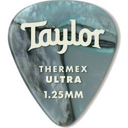 Taylor 80739 Thermex Ultra 351 Picks, 1.25Mm, Abalone, 6 Pack