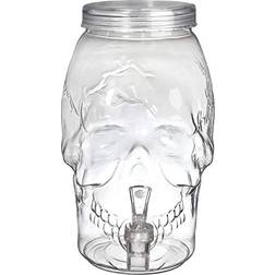 Amscan Skull Shaped Drink Beverage Dispenser