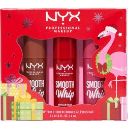 NYX Professional Makeup Fa La La L.A. Land Smooth Whip Matte Lip Cream Trio Geschenkset Lippenstift Smooth Whip Matte Lip Cream 3 x 4 ml