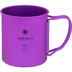 Snow Peak Ti Single Wall Becher 45cl