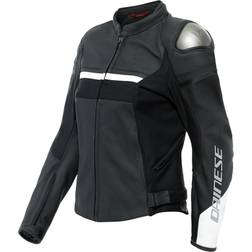 Dainese MC-Jakke Rapida Dame, Sort/Hvid