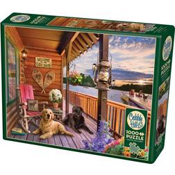 Cobble Hill Welcome to the Lake House 1,000-Piece Jigsaw Puzzle