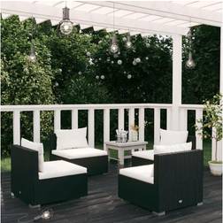 vidaXL 4 Outdoor Lounge Set