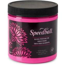 Speedball Block Printing Ink Fluorescent Magenta 237ml