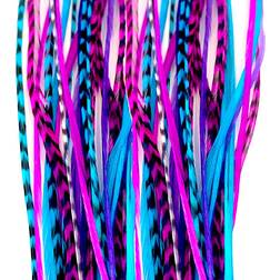 Hair Extensions, Real Rooster Feathers, Long