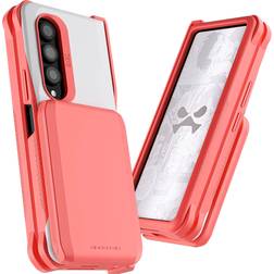 Ghostek Exec Samsung Galaxy Z Fold 4 Wallet Case with Magnetic Card Holder Pink