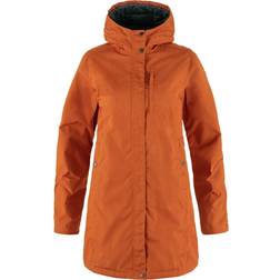 Fjällräven Women's Kiruna Padded Parka, XL, Terracotta Brown