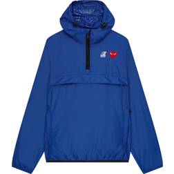 Comme des Garçons Hooded Zip Jacket Blue