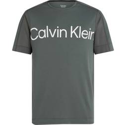 Calvin Klein Pique Gym T-shirt GREEN