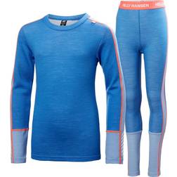 Helly Hansen Junior Lifa Merino Midweight Layer Set - Ultra Blue