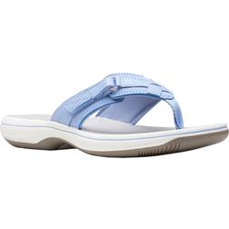 Clarks Damen Breeze Sea Flipflop, Lavendel Synthetik