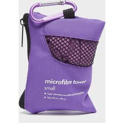 EuroHike Microfibre Mini Clip Bath Towel Purple