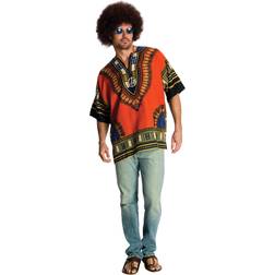 Rubies Hippie Dude Adult Costume Orange