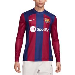 Nike Barcelona Home Shirt 2023/24 Long Sleeve