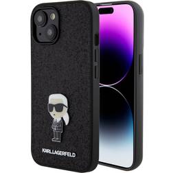 Karl Lagerfeld Fixed Glitter Ikonik Case for iPhone 15