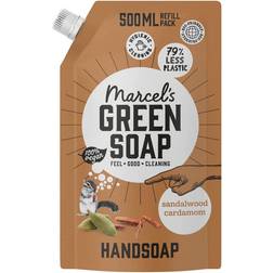 Marcel's Green Soap håndsæbe sandeltræ kardemomme refill 65.90 DKK/1