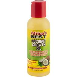 Africas Best Coconut Growth Oil,Daily moisturizer, Nourishes Your Scalp 4oz