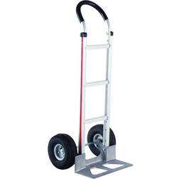 Magliner 500 lb. Capacity Aluminum Modular Hand Truck with Horizontal Loop Handle with Vinyl Sleeve and Pneumatic Wheels