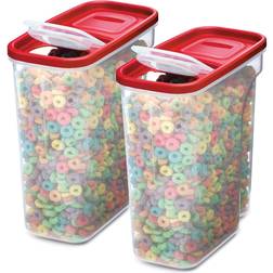 Flip Top Pantry Cereal Keepers Count Kitchen Container