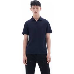 Filippa K Soft Lycra Polo Tee Navy