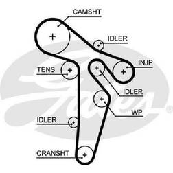 Gates Timing Belt 5648XS