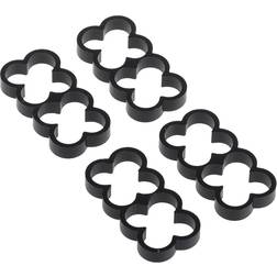 AlphaCool Eiskamm Alu X8 4mm black