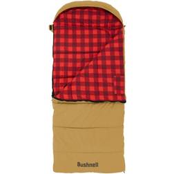 Bushnell 30Â°F Canvas Sleeping Bag, Red