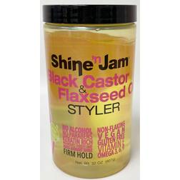 AmPro Shine 'n Jam Black Castor & Flaxseed Oil Styler