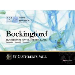 St Cuthberts Mill Bockingford Akvarelblok CP/NOT 300gx18cm